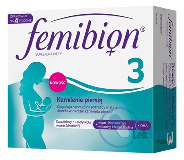 Opakowanie Femibion® 3 Karmienie Piersią