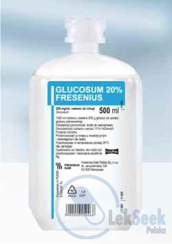 Opakowanie Glucosum 20% Fresenius