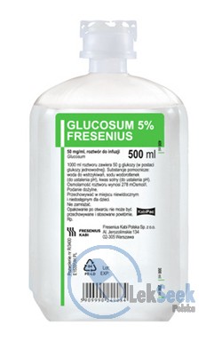 Opakowanie Glucosum 5% Fresenius