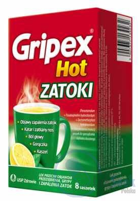 Opakowanie Gripex® Hot ZATOKI