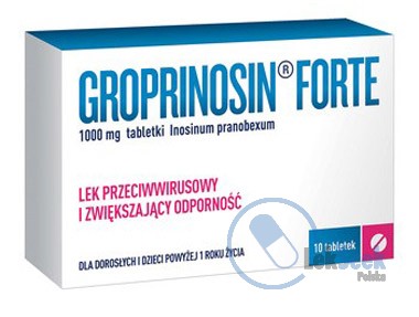 Opakowanie Groprinosin Forte