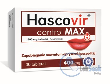 Opakowanie Hascovir® control MAX