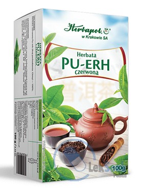 Opakowanie Herbata PU-ERH oczyszczająco-wyszczuplająca