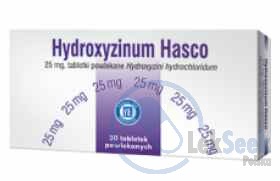 Opakowanie Hydroxyzinum Alvogen