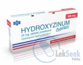 Opakowanie Hydroxyzinum Polfarmex