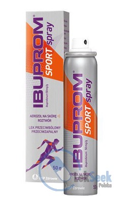 Opakowanie Ibuprom Sport spray