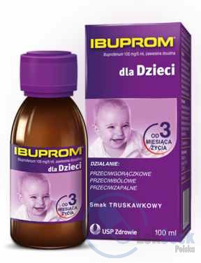 Opakowanie Ibuprom® dla Dzieci Forte