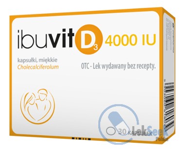 Opakowanie Ibuvit D3 4000 IU