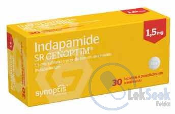 Opakowanie Indapamide SR Genoptim