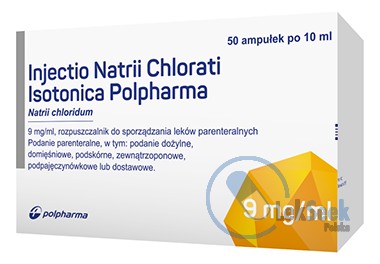 Opakowanie Injectio Natrii chlorati isotonica POLPHARMA