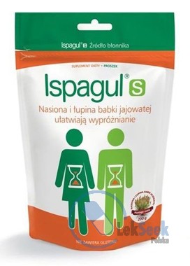 Opakowanie Ispagul® S nasiona i łupina nasienna babki jajowatej