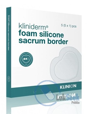 Opakowanie Kliniderm® Foam Border Silicone Sacrum