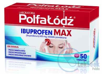 Opakowanie Laboratoria PolfaŁódź® Ibuprofen Max