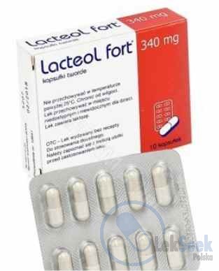 Opakowanie Lacteol Fort 340 mg