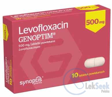 Opakowanie Levofloxacin Genoptim