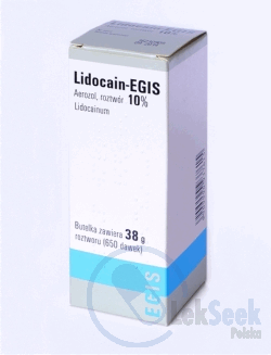 Opakowanie Lidocain-Egis
