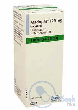 Opakowanie Madopar® 62,5; -125; -250; -HBS