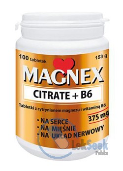 Opakowanie Magnex Citrate + B6
