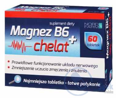 Opakowanie Magnez B6 + chelat