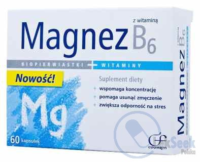 Opakowanie Magnez z witaminą B6