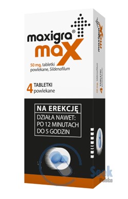 Opakowanie Maxigra® Max