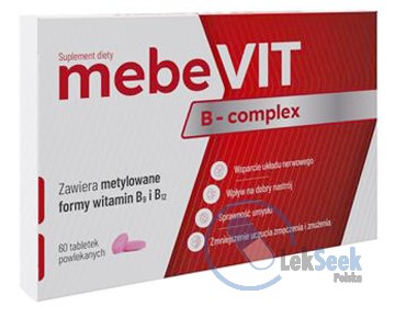Opakowanie Mebevit B complex