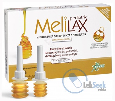 Opakowanie Melilax Pediatric
