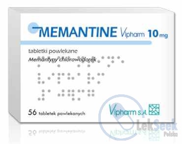 Opakowanie Memantine Vipharm
