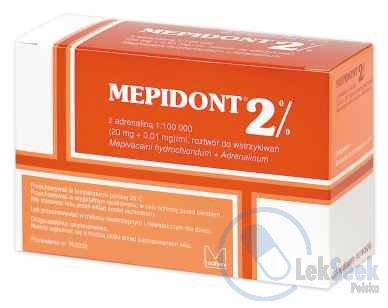 Opakowanie Mepidont® 2%