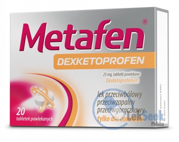 Opakowanie Metafen® Dexketoprofen