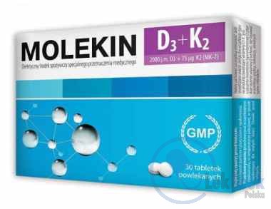 Opakowanie Molekin D3 + K2