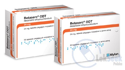 Opakowanie Betaserc® ODT