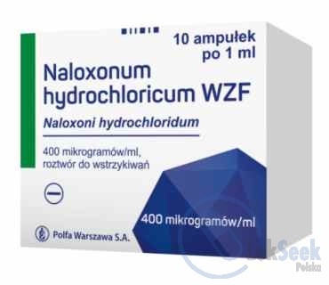 Opakowanie Naloxonum hydrochloricum WZF
