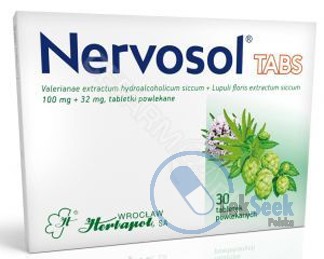 Opakowanie Nervosol® TABS