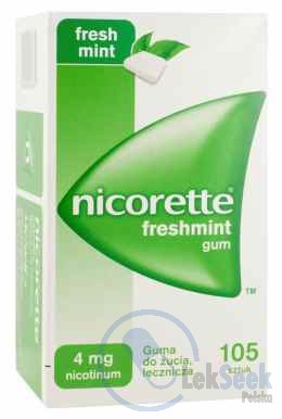 Opakowanie Nicorette® Freshmint Gum