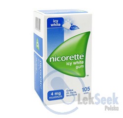 Opakowanie Nicorette® icy white gum
