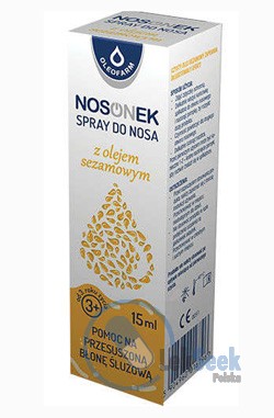 Opakowanie Noson spray do nosa z olejem sezamowym