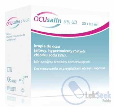 Opakowanie OCUsalin® 5% UD