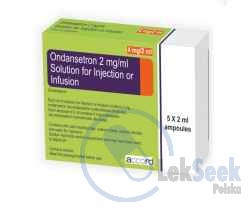 Opakowanie Ondansetron Accord 2 mg/ml