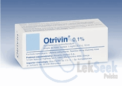 Opakowanie Otrivin 0,05%