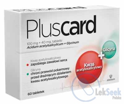 Opakowanie Pluscard