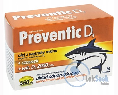 Opakowanie Preventic D3