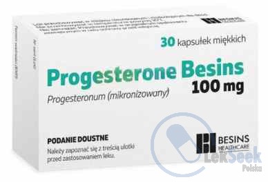 Opakowanie Progesterone Besins