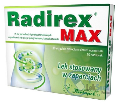 Opakowanie Radirex Max