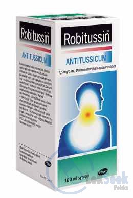 Opakowanie Robitussin® Antitussicum