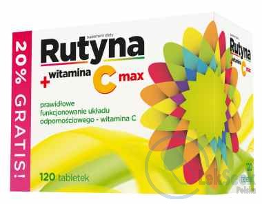 Opakowanie Rutyna + witamina C max
