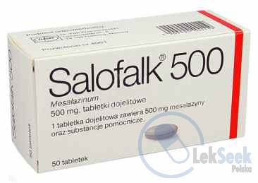 Opakowanie Salofalk® 500