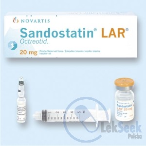 Opakowanie Sandostatin® Lar®