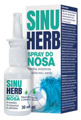 Opakowanie Sinuherb spray do nosa