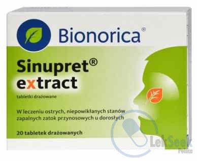 Opakowanie Sinupret® extract